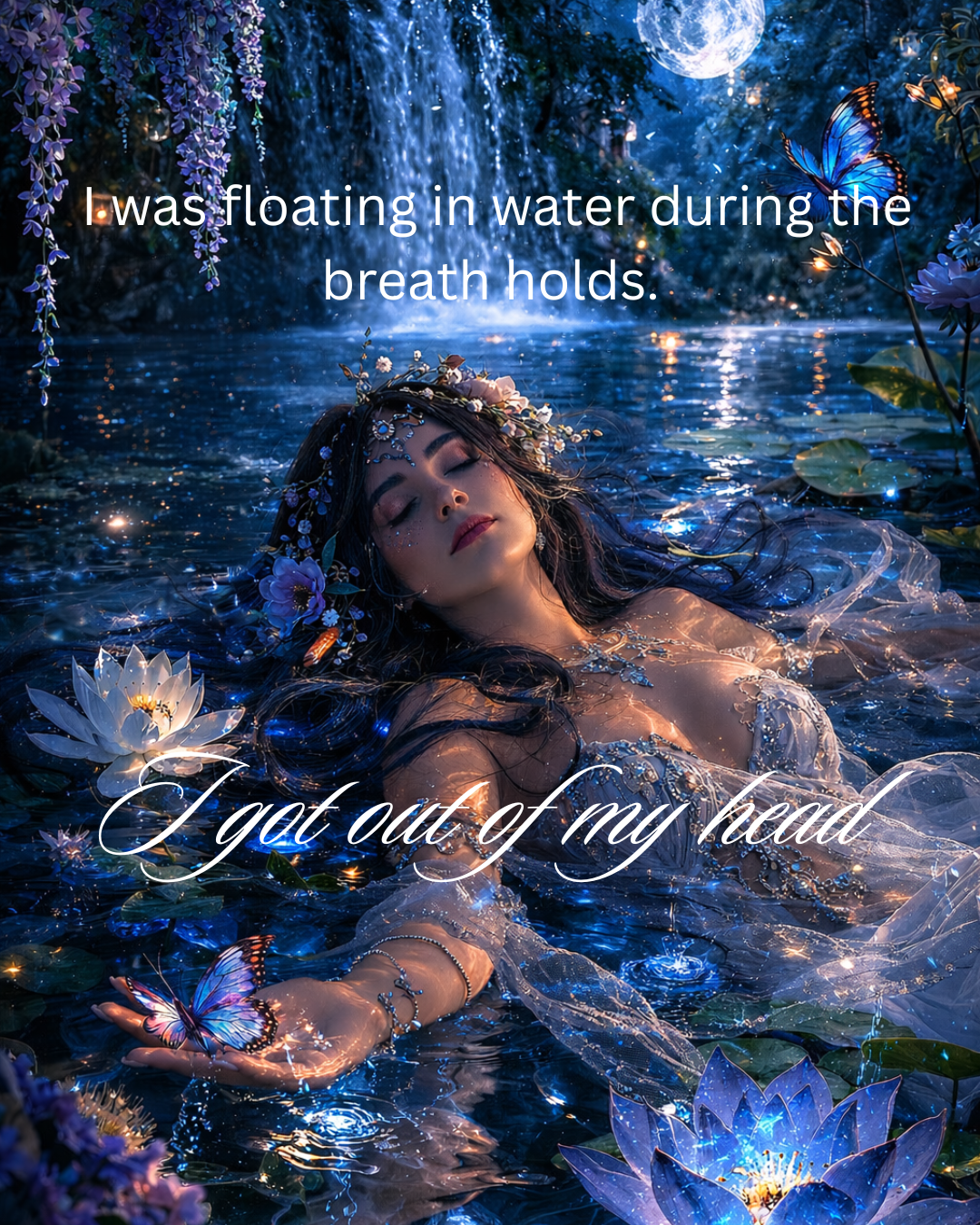 Clients experience during blissful breath + energy flow ~ angelic light edition (3)